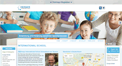 Desktop Screenshot of obermayr-international-school.com